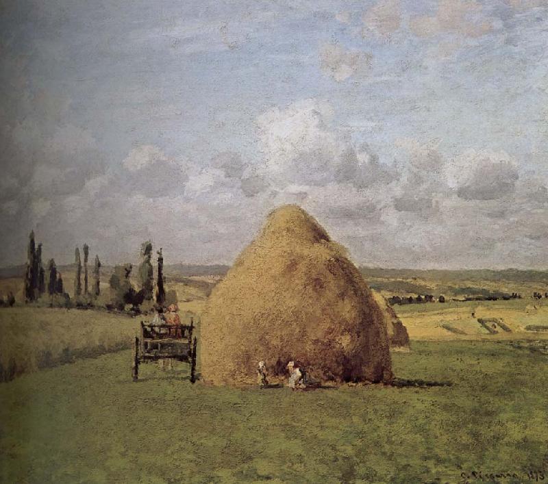 Camille Pissarro Schwarz s cock Metaponto oil painting image